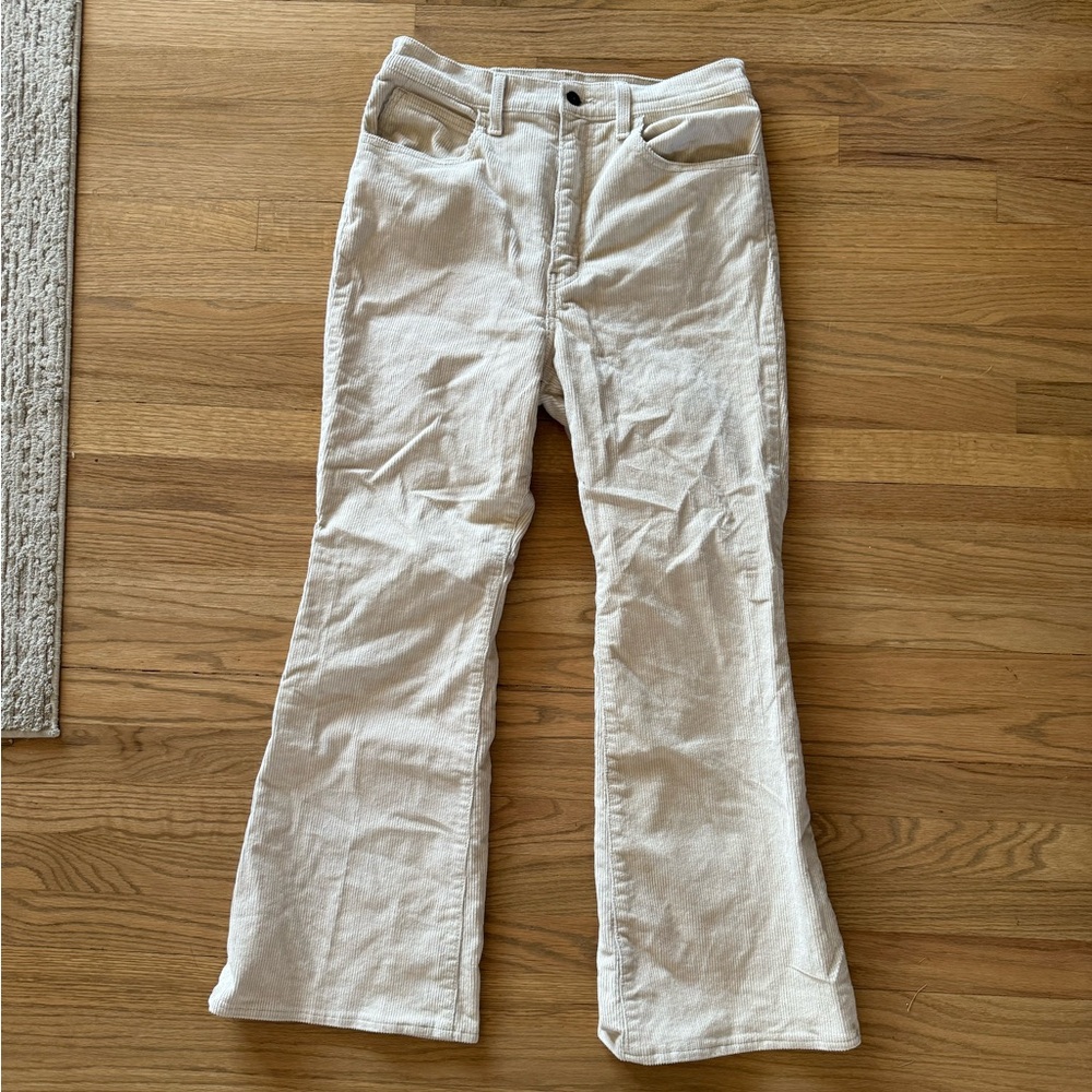 Levi’s 70 high flare - cream corduroy